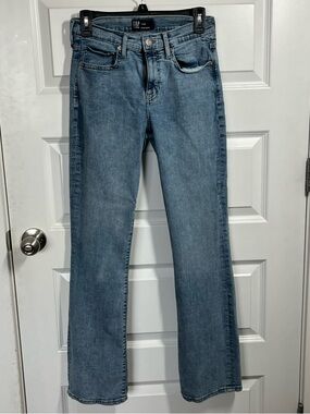 Gap Baby Boot Jeans Size 6 Runs Small Fits 4 Light Wash Stretch